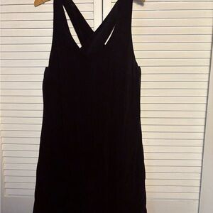 LOFT Black Backless Dress